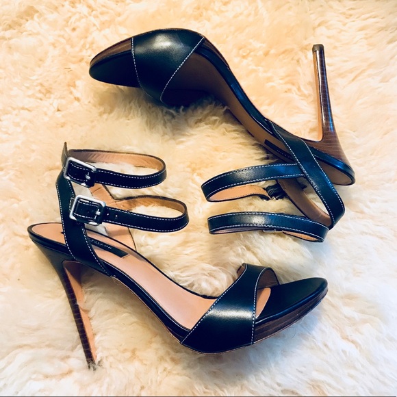Ann Taylor Shoes - Double Strap Platform Heels